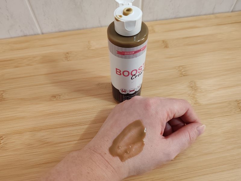 BOOST Cream BreastExtra+ použitie